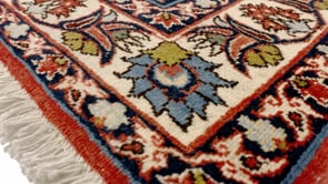 Persian Rug Bakhtiari Handmade Area Traditional Tribal 3'3"x4'11" (3x5) Red Floral Design #17762