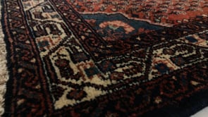 Persian Rug Malayer Handmade Area Tribal 3'5"x5'0" (3x5) Red Paisley/Boteh Design #34596