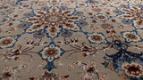 Persian Rug Bakhtiari Handmade Area Tribal 4'7"x6'4" (5x6) Whites/Beige Blue Floral Design #34852