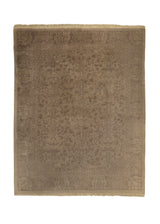 15377 Oriental Rug Chinese Handmade Area Modern 8'0'' x 10'0'' -8x10- Whites Beige Geometric Design