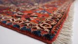 Persian Rug Bakhtiari Handmade Area Tribal 8'7"x11'9" (9x12) Red Blue Floral Design #17635