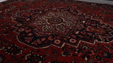 Persian Rug Bakhtiari Handmade Area Tribal Vintage 8'8"x11'9" (9x12) Red Floral Design #35785
