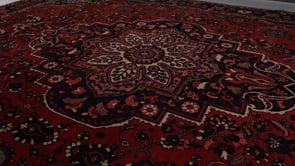 Persian Rug Bakhtiari Handmade Area Tribal Vintage 8'8"x11'9" (9x12) Red Floral Design #35785