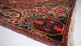 Persian Rug Bakhtiari Handmade Area Tribal 4'7"x11'10" (5x12) Red Gol Farang Floral Design #17708