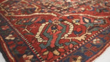 Persian Rug Bakhtiari Handmade Area Tribal 12'5"x13'0" (12x13) Red Garden Design #36146