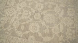 Oriental Rug Turkish Handmade Area Neutral Vintage 4'10"x6'8" (5x7) Whites/Beige Oushak Design #36098