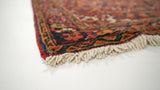 Persian Rug Ahar Handmade Runner Tribal 3'10"x11'1" (4x11) Red Geometric Design #31009