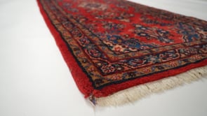 Persian Rug Hamadan Handmade Runner Tribal 2'9"x6'10" (3x7) Red Floral Design #1442