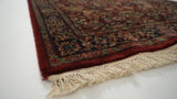 Persian Rug Tabriz Handmade Runner Traditional 1'9"x2'5" (2x2) Red Blue Floral Design #30498