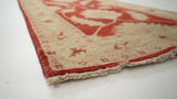 Oriental Rug Pakistani Handmade Runner Transitional 2'9"x13'8" (3x14) Whites/Beige Red Oushak Design #32459