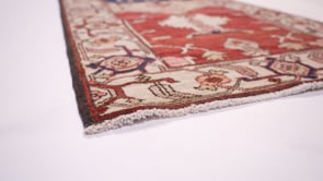 Oriental Rug Pakistani Handmade Runner Transitional Tribal 2'2"x6'8" (2x7) Red Geometric Serapi Design #35380