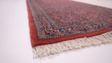 Persian Rug Sarouk Handmade Runner Traditional 2'9"x14'2" (3x14) Red Herati Design #33294