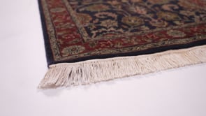 Oriental Rug Indian Handmade Runner Traditional 2'6"x25'5" (3x25) Blue Floral Design #33327