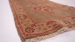 Persian Rug Bijar Handmade Runner Traditional 2'4"x9'7" (2x10) Whites/Beige Vase Floral Design #30618