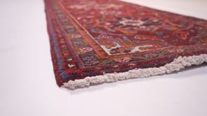 Persian Rug Ahar Handmade Runner Tribal 2'8"x7'4" (3x7) Red Geometric Design #31075