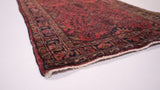 Persian Rug Sarouk Handmade Runner Traditional Vintage 2'5"x6'7" (2x7) Red Floral Design #36023