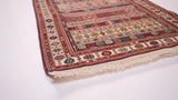 Persian Rug Sirjan Handmade Runner Tribal 2'5"x8'0" (2x8) Whites/Beige Multi-color Kilim Geometric Design #34004
