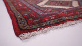 Persian Rug Hamadan Handmade Runner Tribal 2'11"x11'2" (3x11) Red Geometric Design #34327