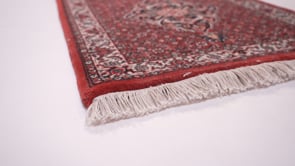 Persian Rug Bijar Handmade Runner Traditional 2'0"x9'10" (2x10) Red Herati Design #34703