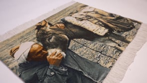 Persian Rug Tabriz Handmade Area Traditional 2'6"x3'3" (3x3) Whites/Beige Pictorial Design #30515