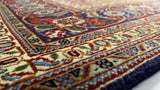 Persian Rug Tabriz Handmade Area Traditional 6'9"x9'6" (7x10) Brown Green Mahi Fish Design #33966