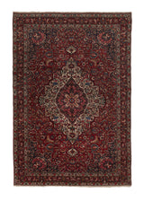 18103 Persian Rug Bakhtiari Handmade Area Tribal 10'5'' x 15'3'' -10x15- Red Floral Design
