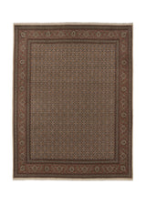 23817 Persian Rug Tabriz Handmade Area Traditional 9'10'' x 12'10'' -10x13- Whites Beige Pink Mahi Fish Design
