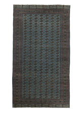 25555 Oriental Rug Pakistani Handmade Area Tribal 9'3'' x 16'9'' -9x17- Blue Bokhara Elephant Foot Design