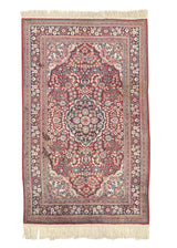25799 Oriental Rug Kashmiri Handmade Area Traditional 3'1'' x 5'0'' -3x5- Red Floral Design