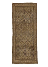31684 Persian Rug Malayer Handmade Area Antique Tribal 6'2'' x 19'6'' -6x20- Whites Beige Brown Herati Design