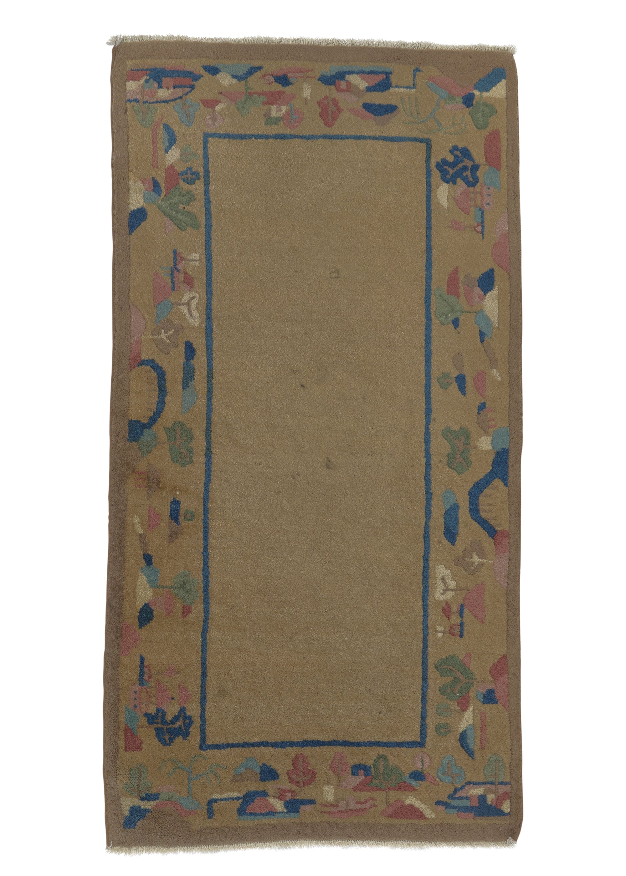 Oriental Rug Chinese Handmade Area Traditional 2'1