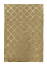 31937 Oriental Rug Tibetan Handmade Area Modern Neutral 6'0'' x 8'9'' -6x9- Whites Beige Geometric Design