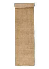 32023 Persian Rug Kerman Handmade Runner Tribal 3'7'' x 16'3'' -4x16- Whites Beige Red Floral Design
