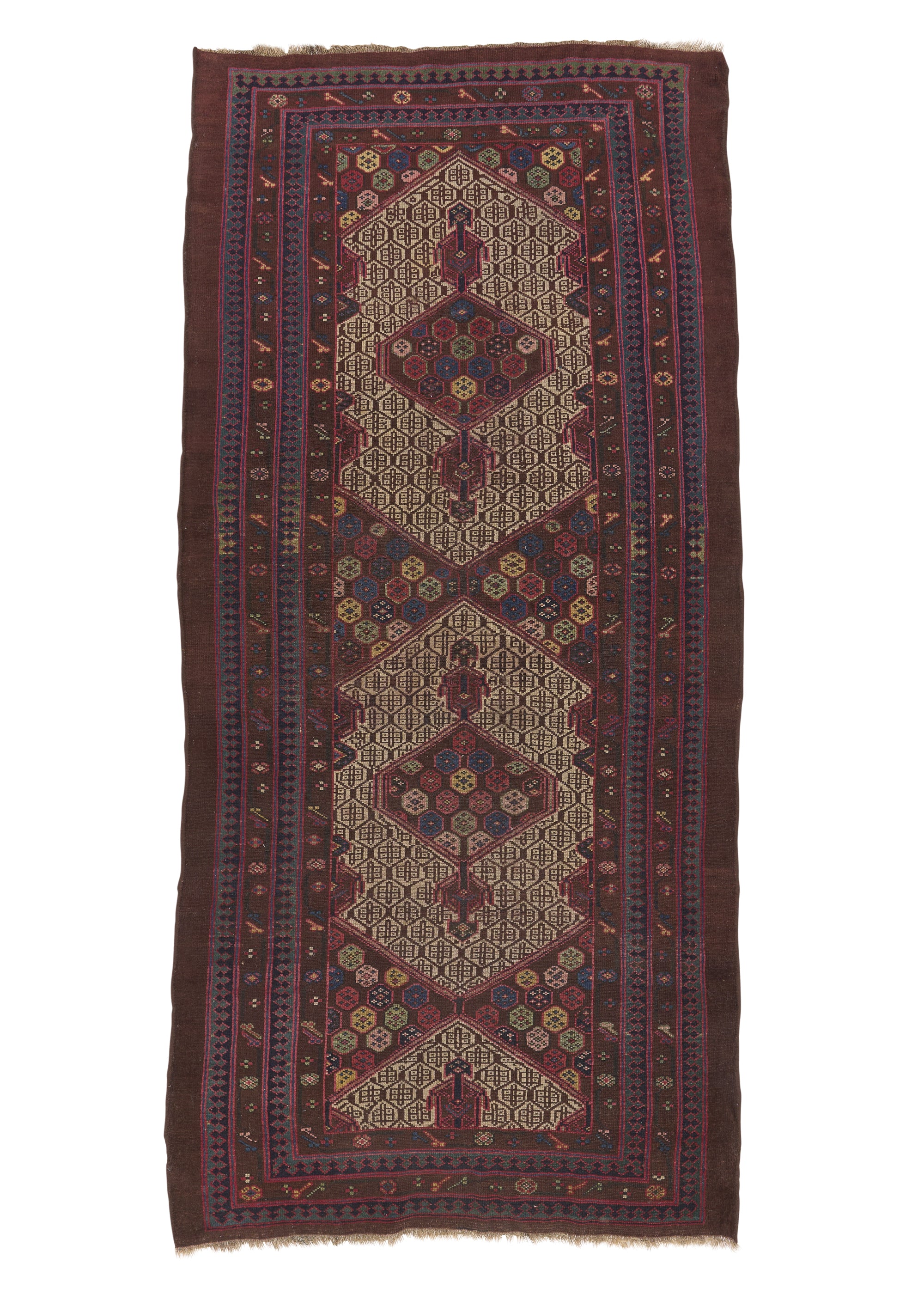 Persian Rug Sarab Handmade Area Runner Antique Tribal 4'3