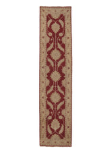 32459 Oriental Rug Pakistani Handmade Runner Transitional 2'9'' x 13'8'' -3x14- Whites Beige Red Oushak Design