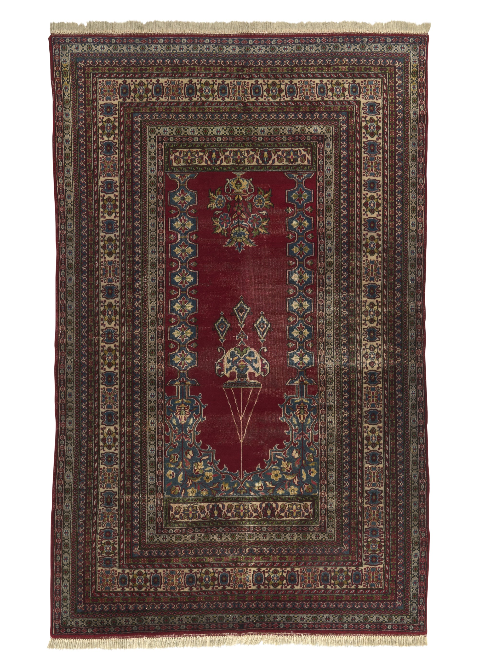 Color Pakistani Rug Oriental Rug Pakistani Handmade Area Traditional 4'0