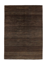 32575 Oriental Rug Pakistani Handmade Area Modern 8'5'' x 12'2'' -8x12- Brown Open Stripes Design