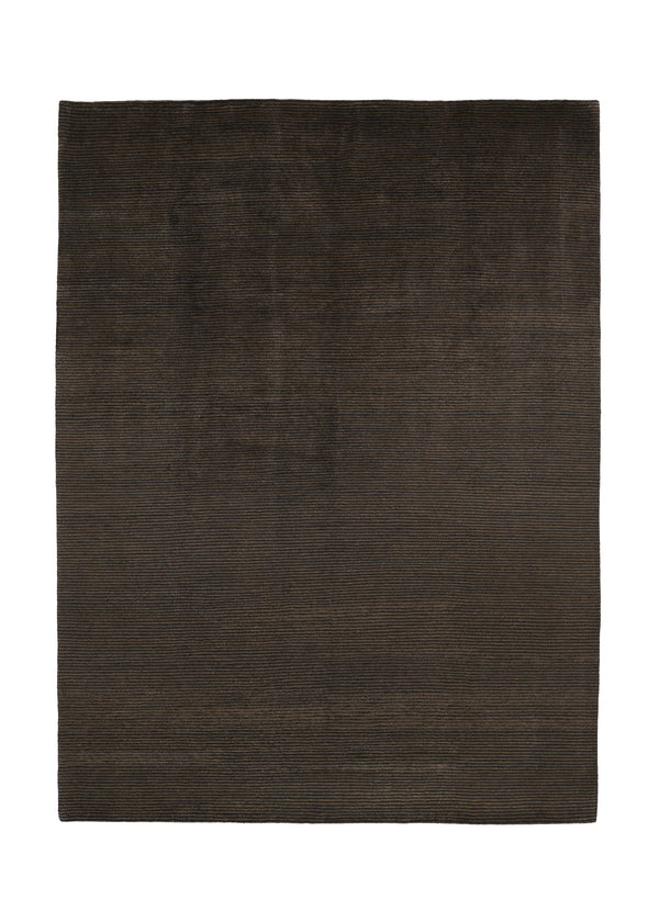 32897 Oriental Rug Pakistani Handmade Area Modern 9'0'' x 12'0'' -9x12- Brown Stripes Gabbeh Design