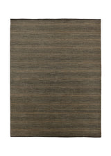 32899 Oriental Rug Pakistani Handmade Area Modern 9'11'' x 13'0'' -10x13- Whites Beige Black Stripes Geometric Design