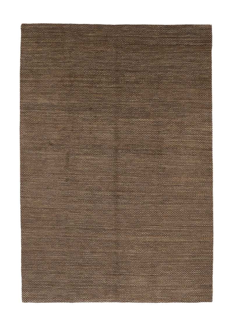 32903 Oriental Rug Pakistani Handmade Area Modern 8'6'' x 12'4'' -9x12- Brown Checkered Design