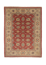 34432 Persian Rug Mahal Handmade Area Tribal 9'1'' x 12'1'' -9x12- Red Whites Beige Floral Design