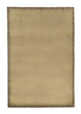 34896 Oriental Rug Tibetan Handmade Area Modern Neutral 6'0'' x 9'0'' -6x9- Whites Beige Open Design