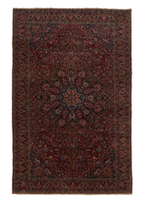 34926 Persian Rug Bakhtiari Handmade Area Tribal 12'0'' x 19'3'' -12x19- Red Floral Design