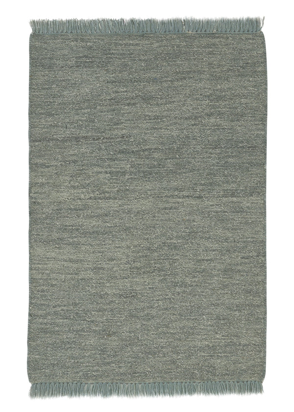 35255 Oriental Rug Indian Handmade Area Sample Modern 2'0'' x 3'0'' -2x3- Blue Open Design