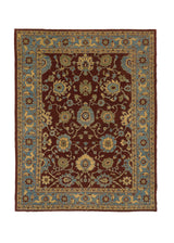 35399 Oriental Rug Pakistani Handmade Area Transitional 9'2'' x 11'11'' -9x12- Red Blue Yellow Gold Oushak Design