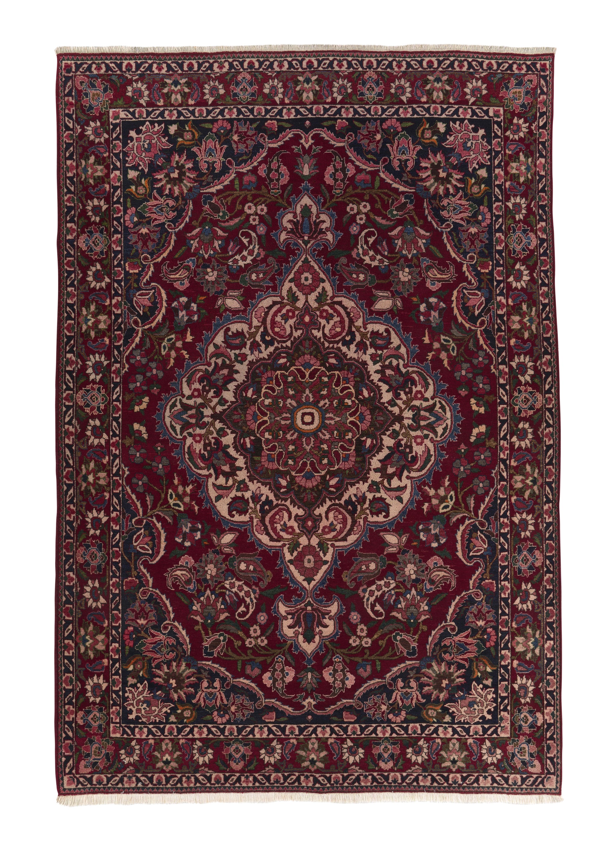 Persian Rug Bakhtiari Handmade Area Tribal 6'11