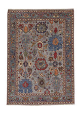 35567 Oriental Rug Pakistani Handmade Area Transitional 5'0'' x 7'1'' -5x7- Blue Oushak Design