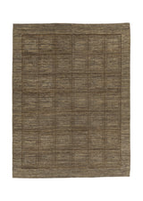 35606 Oriental Rug Afghan Handmade Area Modern 7'10'' x 10'3'' -8x10- Whites Beige Geometric Design