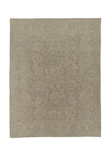 35702 Oriental Rug Pakistani Handmade Area Transitional Neutral 10'4'' x 13'8'' -10x14- Whites Beige Floral Design