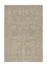 35705 Oriental Rug Pakistani Handmade Area Transitional Neutral 2'2'' x 3'2'' -2x3- Whites Beige Khotan Pomegranate Design